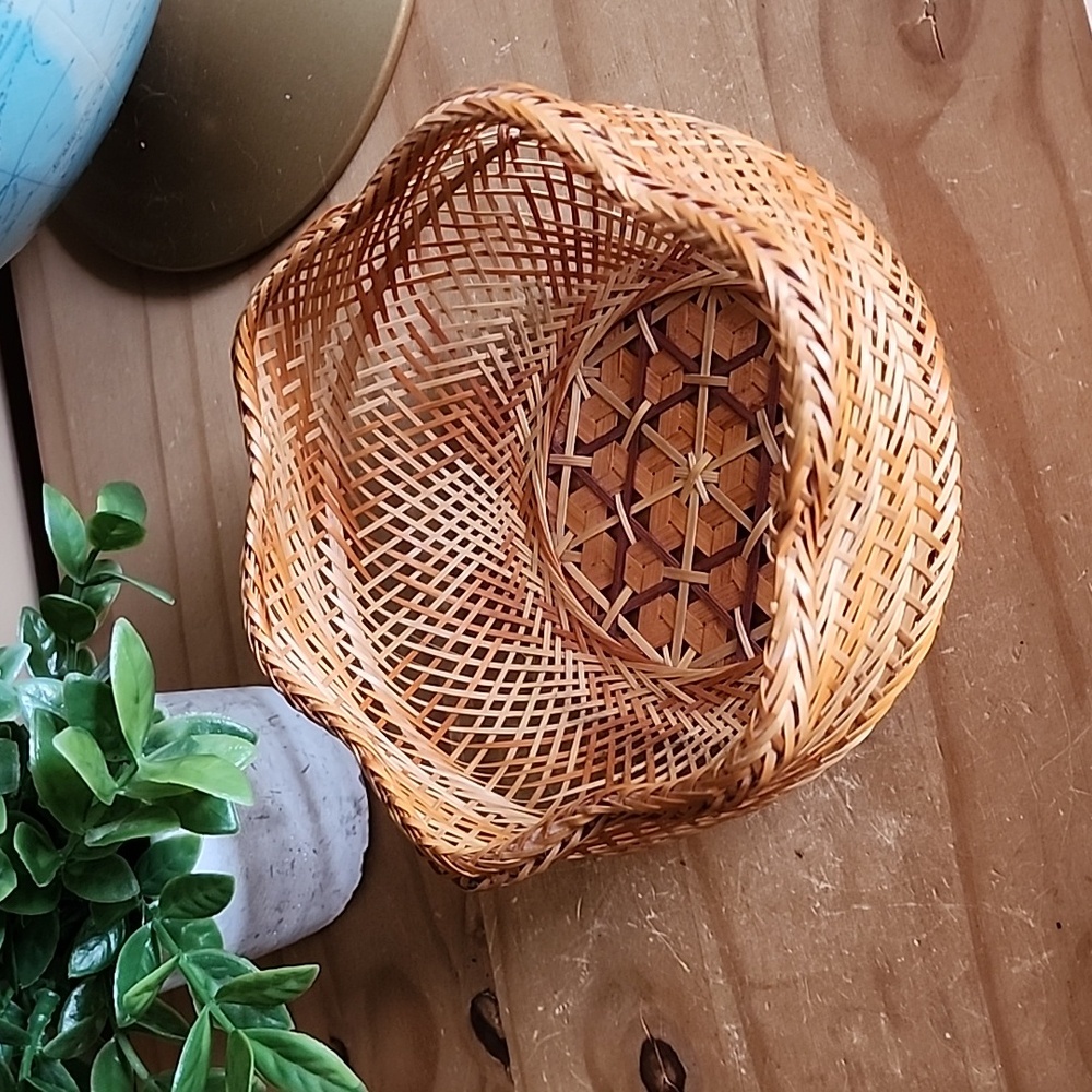 Small Vintage Woven Basket